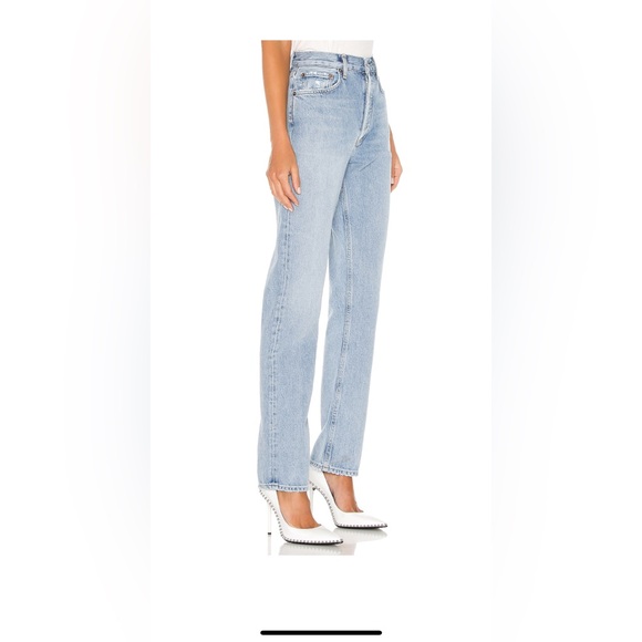 AGOLDE - Lana Straight in Riptide - Size 26 - Picture 2 of 4